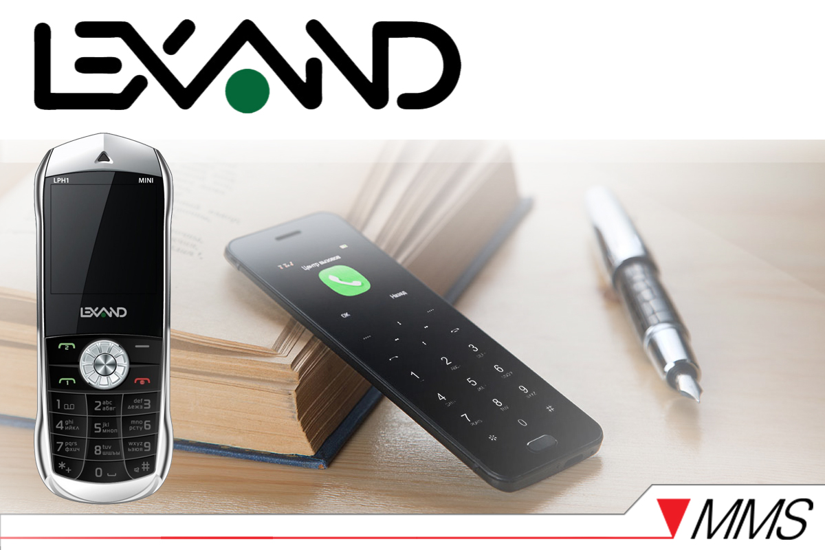 Сотовые мини телефоны LEXAND - новые товары в ассортименте дистрибьюторского предложения от MMS.